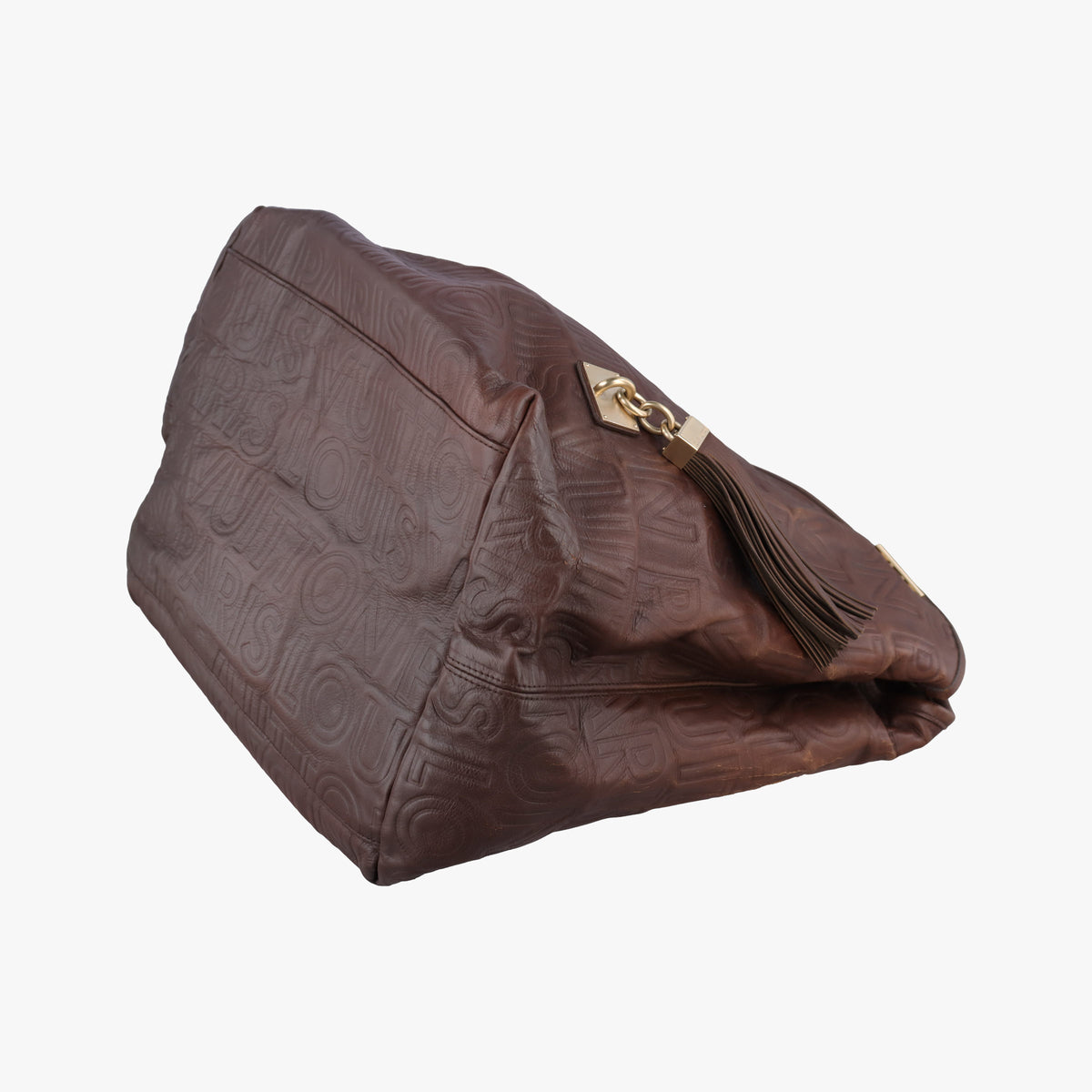 Vintage Louis Vuitton Whisper Moka Monogram Paris Souple Leather M95828 shoulderbag | stylenewstar