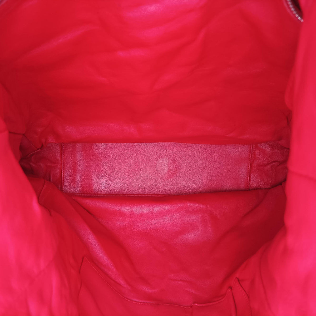 Vintage Christian Dior Soft Lady Dior INTRECCIATO Tote Red lambskin  shoulderbag | stylenewstar
