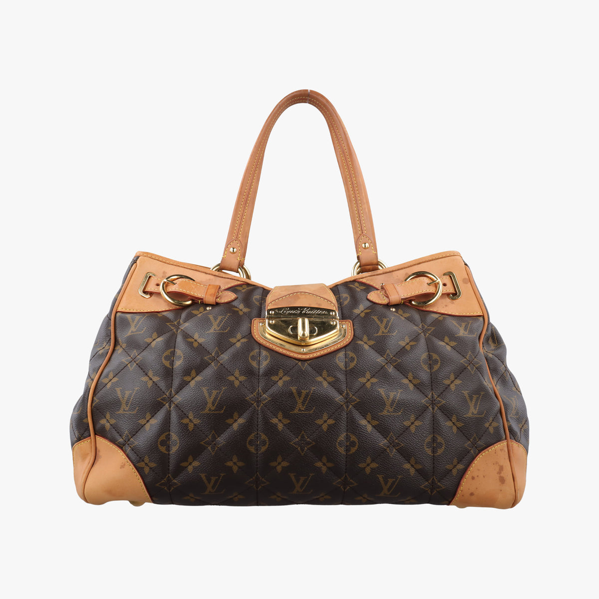 Pre-owned Louis Vuitton shopper Brown Monogram Etoile M41434 handbag | stylenewstar