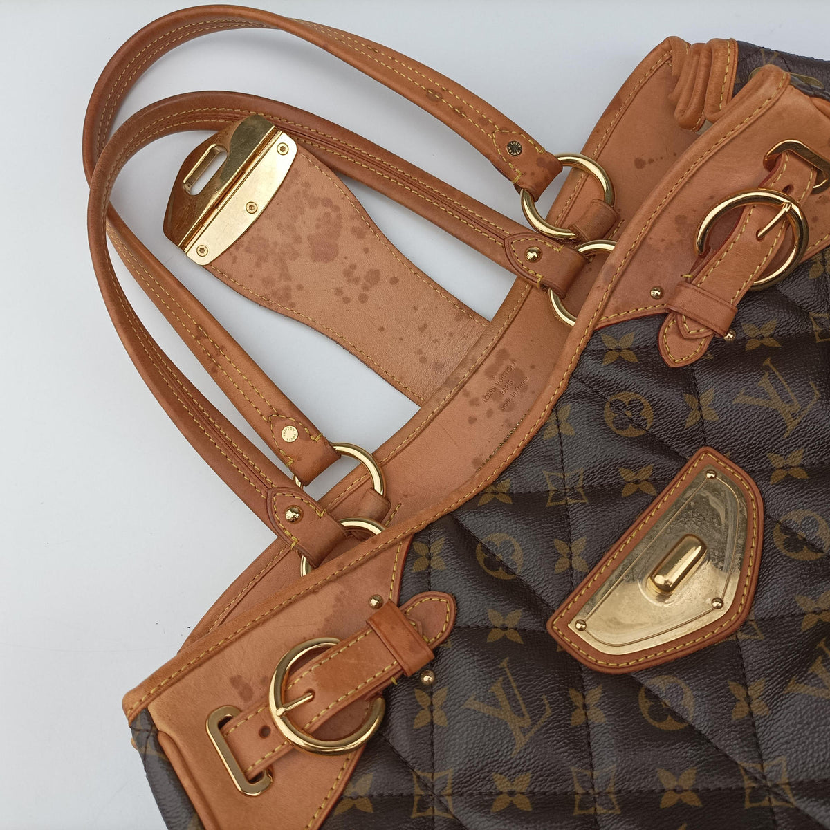 Pre-owned Louis Vuitton shopper Brown Monogram Etoile M41434 handbag | stylenewstar
