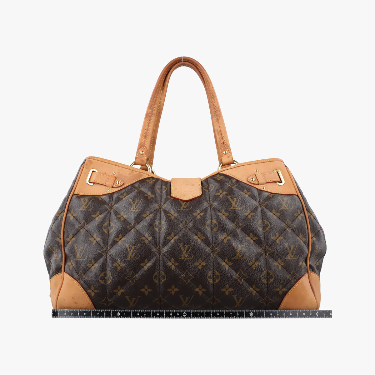 Pre-owned Louis Vuitton shopper Brown Monogram Etoile M41434 handbag | stylenewstar