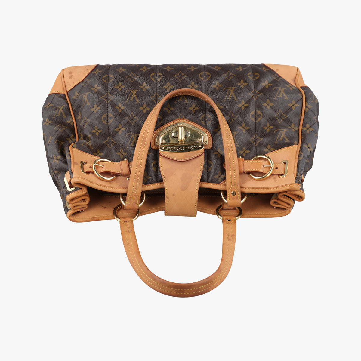 Pre-owned Louis Vuitton shopper Brown Monogram Etoile M41434 handbag | stylenewstar