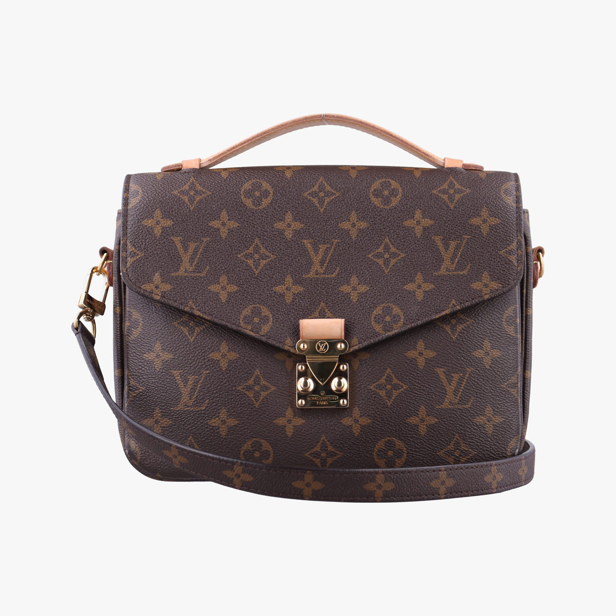 Vintage Louis Vuitton Pochette Metis MM Brown Monogram Canvas M44875 shoulderbag | stylenewstar