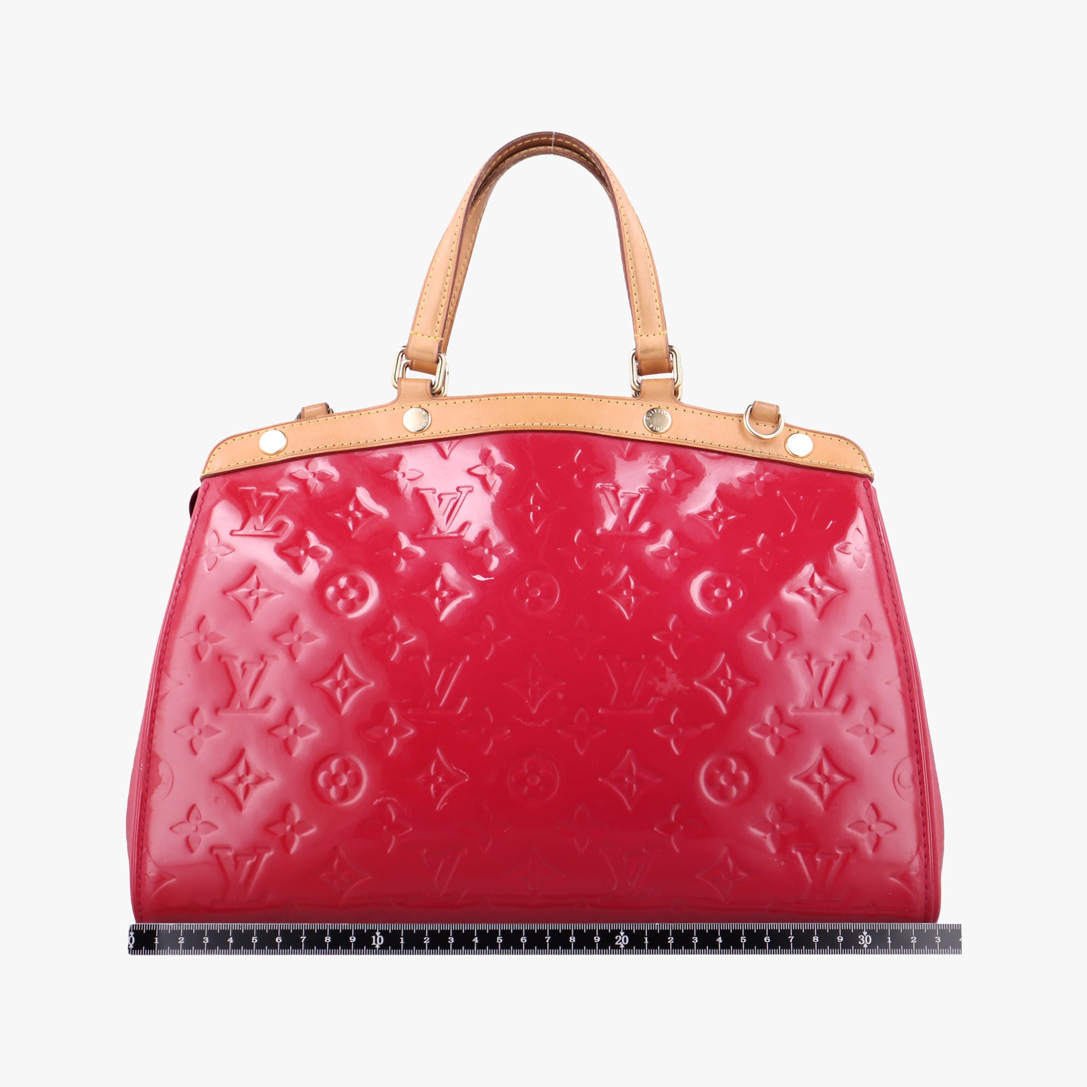 Pre-owned Louis Vuitton Brea MM ROSE INDIEN Vernis M91798 shoulderbag | stylenewstar