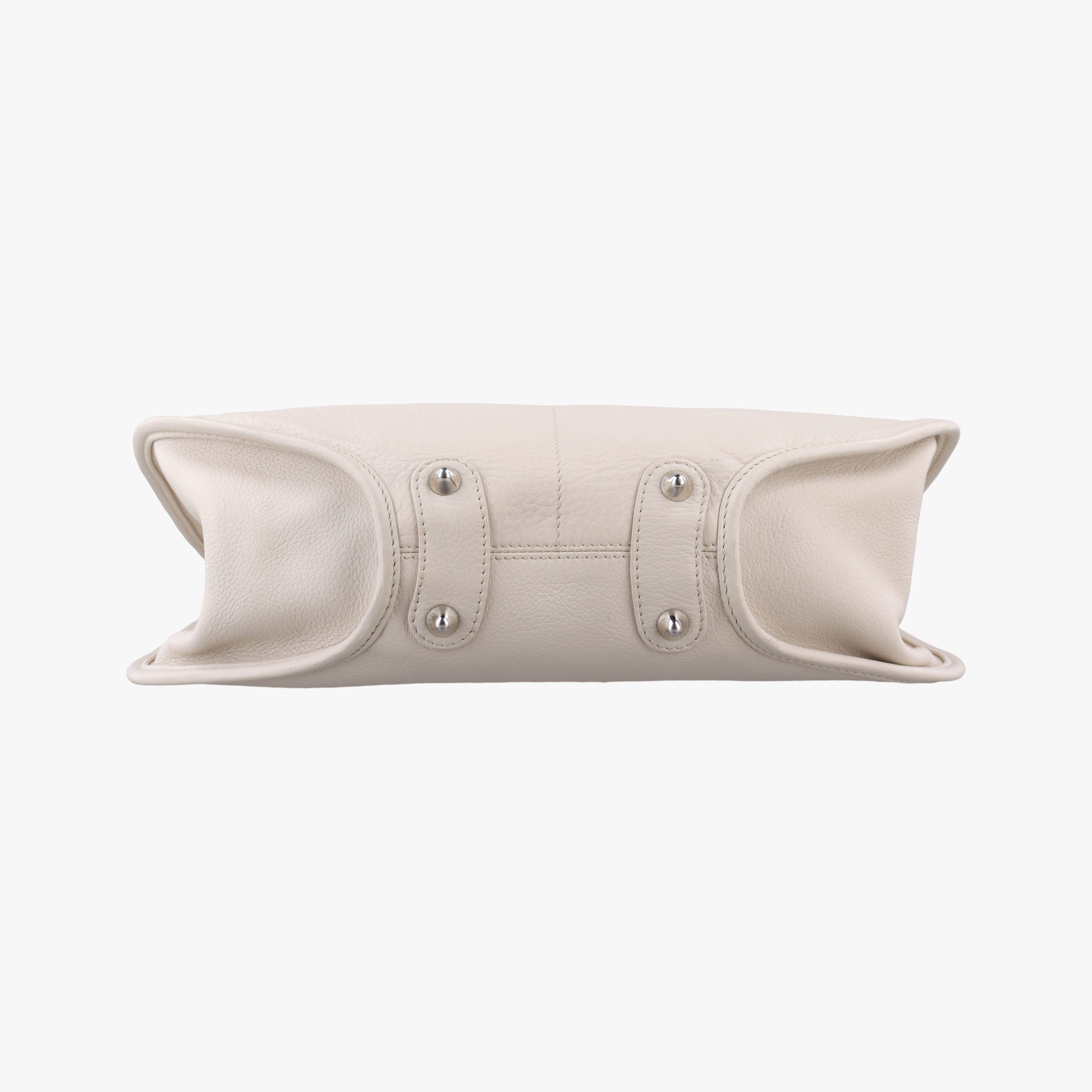 Pre-owned Christian Dior 61 Hobo White leather  handbag | stylenewstar