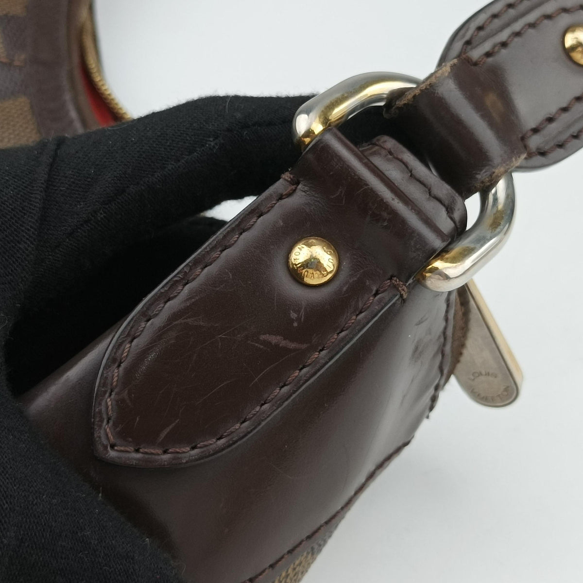 Pre-owned Louis Vuitton Thames GM EBENE Damier Canvas N48181 shoulderbag | stylenewstar