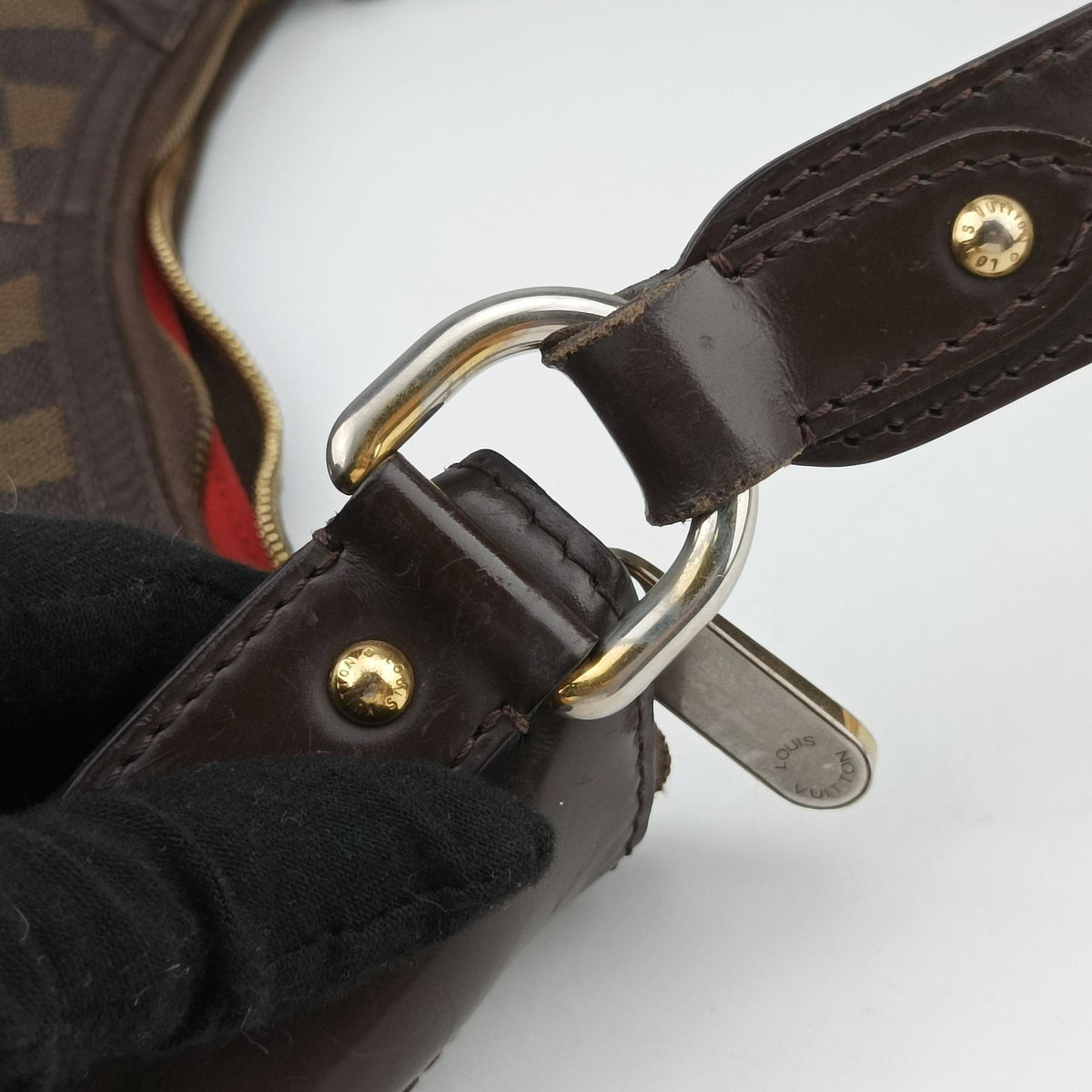 Pre-owned Louis Vuitton Thames GM EBENE Damier Canvas N48181 shoulderbag | stylenewstar