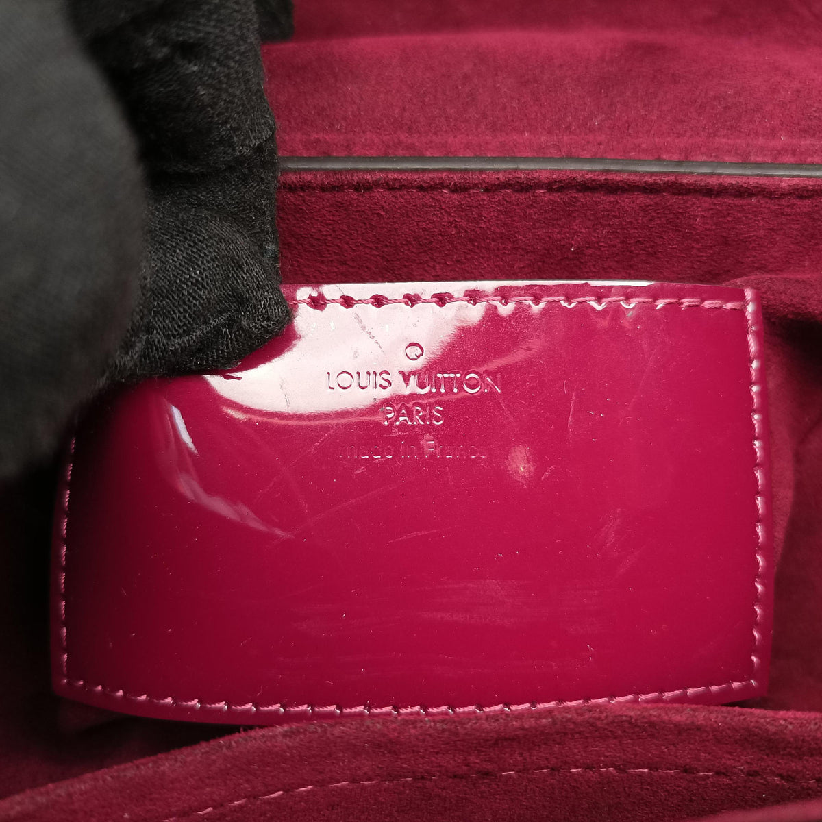 Pre-owned Louis Vuitton Twist PM Rouge Vernis M50319 shoulderbag | stylenewstar