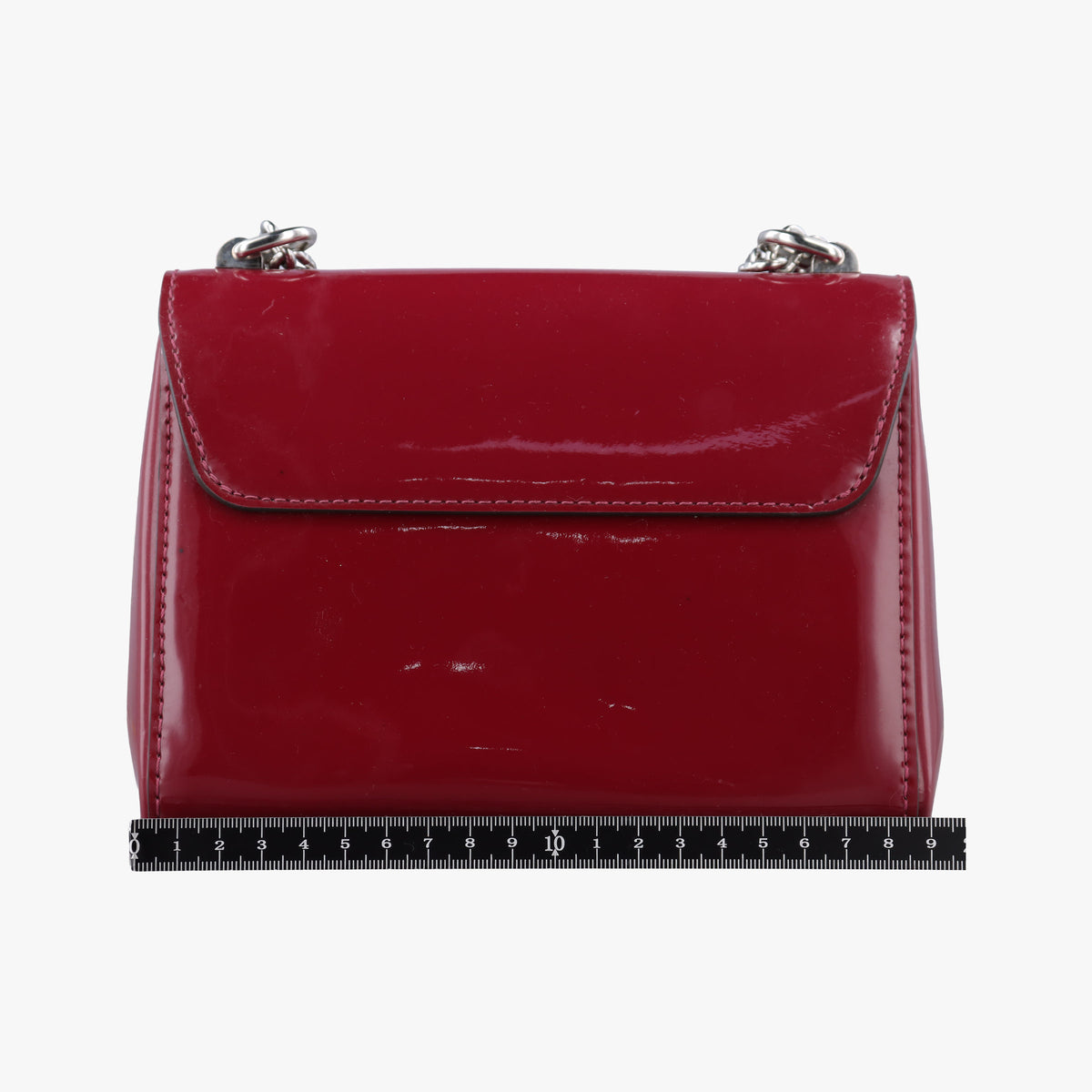 Pre-owned Louis Vuitton Twist PM Rouge Vernis M50319 shoulderbag | stylenewstar