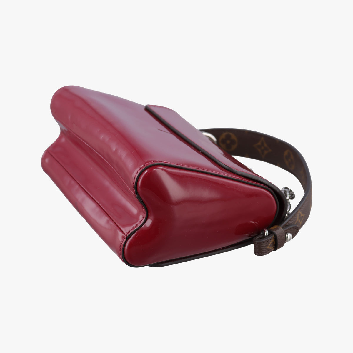Pre-owned Louis Vuitton Twist PM Rouge Vernis M50319 shoulderbag | stylenewstar