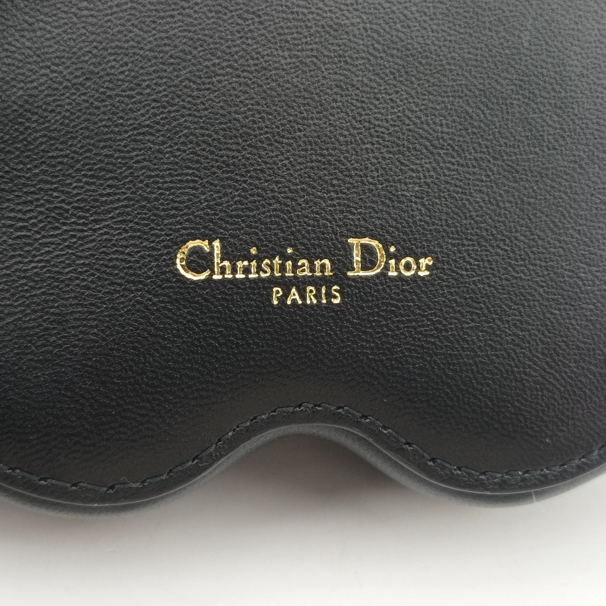 Pre-owned Christian Dior 30 Montaigne Removable Black Lambskin  bum bag/waist bag | stylenewstar