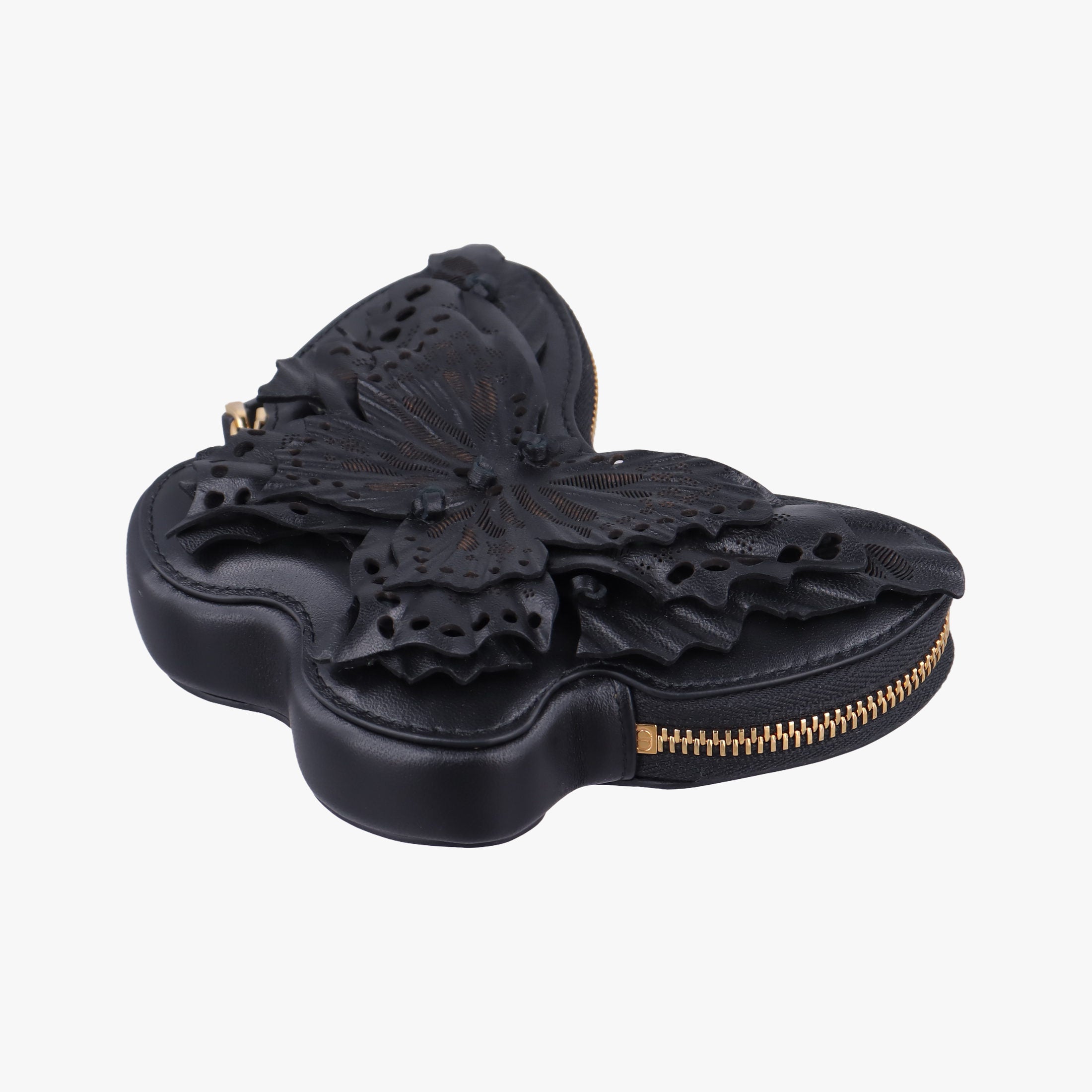 Pre-owned Christian Dior 30 Montaigne Removable Black Lambskin  bum bag/waist bag | stylenewstar