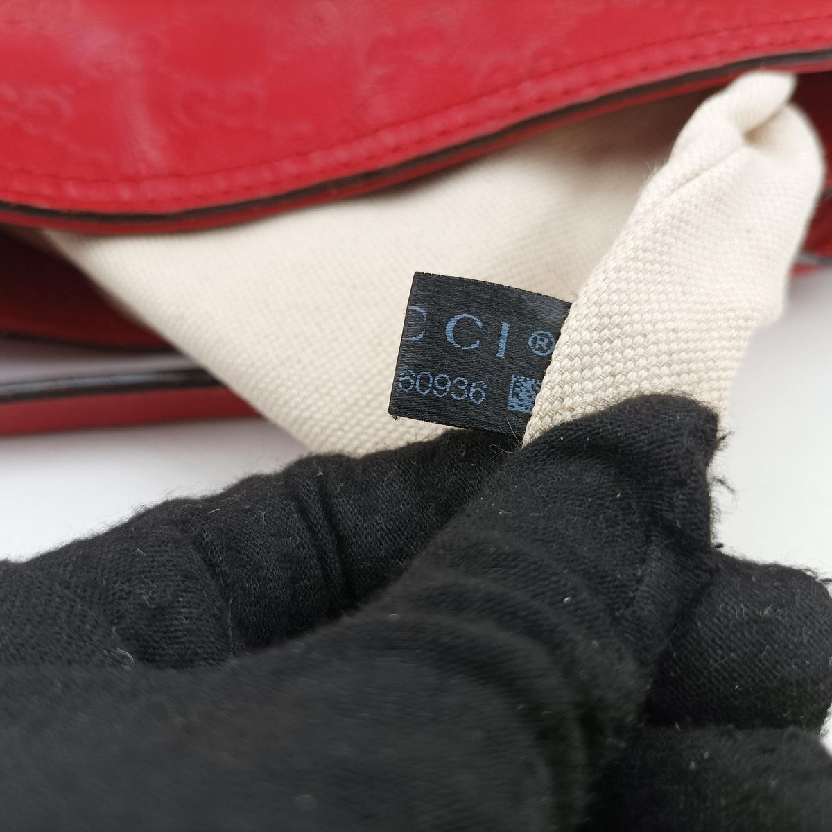 Secondhand Gucci Miss GG Top Handle Red Leather 323675 shoulderbag | stylenewstar