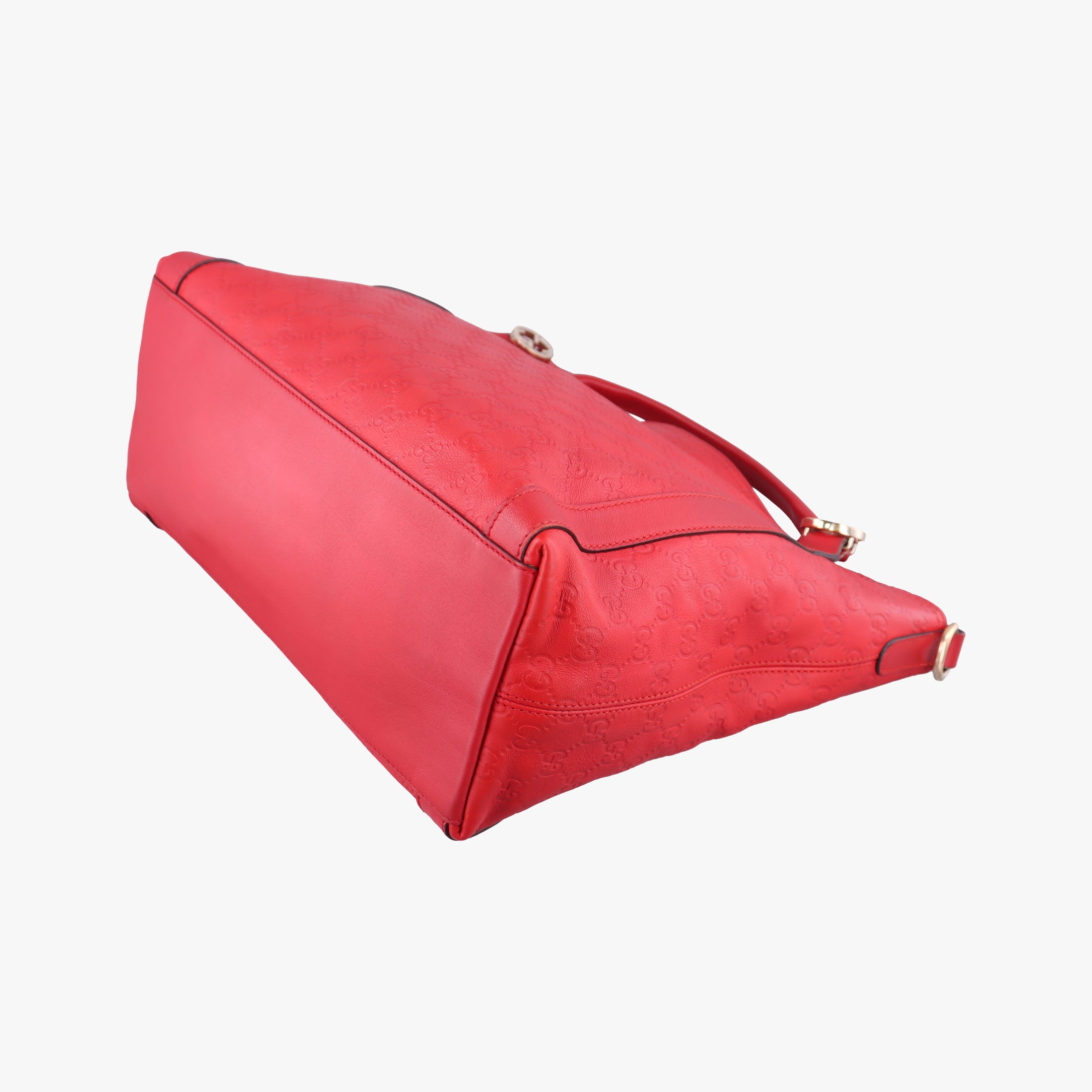 Secondhand Gucci Miss GG Top Handle Red Leather 323675 shoulderbag | stylenewstar