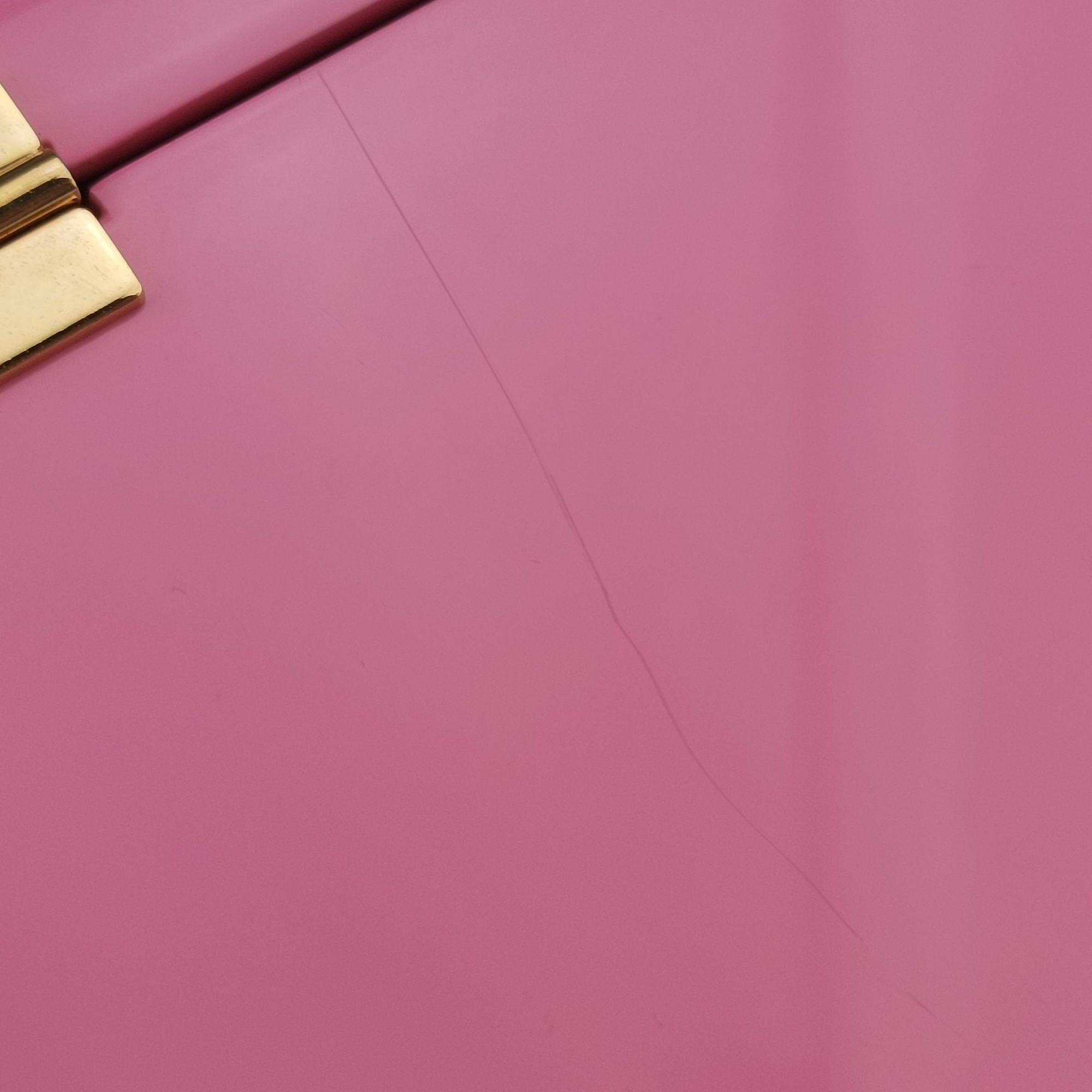 Pre-owned Gucci Sylvie 1969 Acrylic Mini Hand Pink Acrylic 589482 shoulderbag | stylenewstar