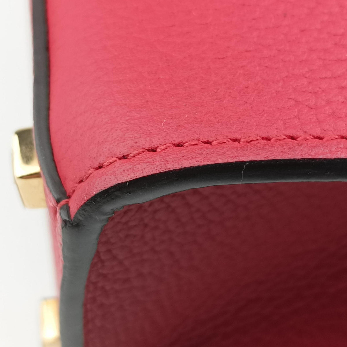 Pre-owned Moynat Legenne PM Red leather  shoulderbag | stylenewstar