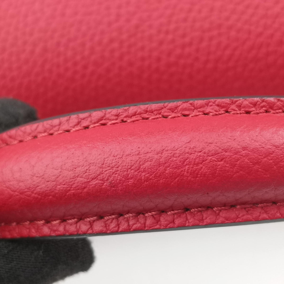 Pre-owned Moynat Legenne PM Red leather  shoulderbag | stylenewstar