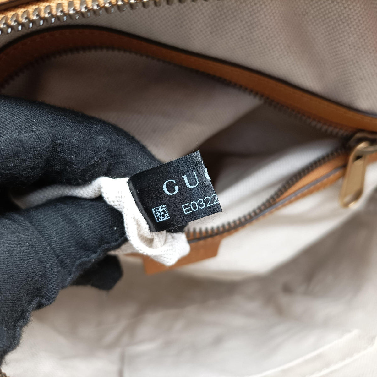 Pre-owned Gucci The Three Little Pigs Brown PVC coated canvas × leather 552884 backpack/rucksack | stylenewstar