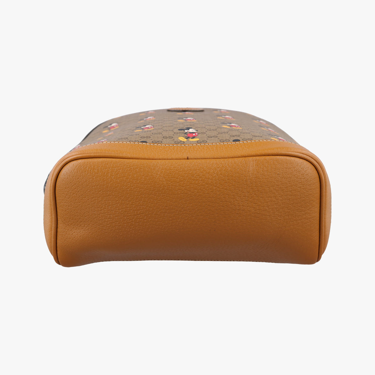 Pre-owned Gucci The Three Little Pigs Brown PVC coated canvas × leather 552884 backpack/rucksack | stylenewstar