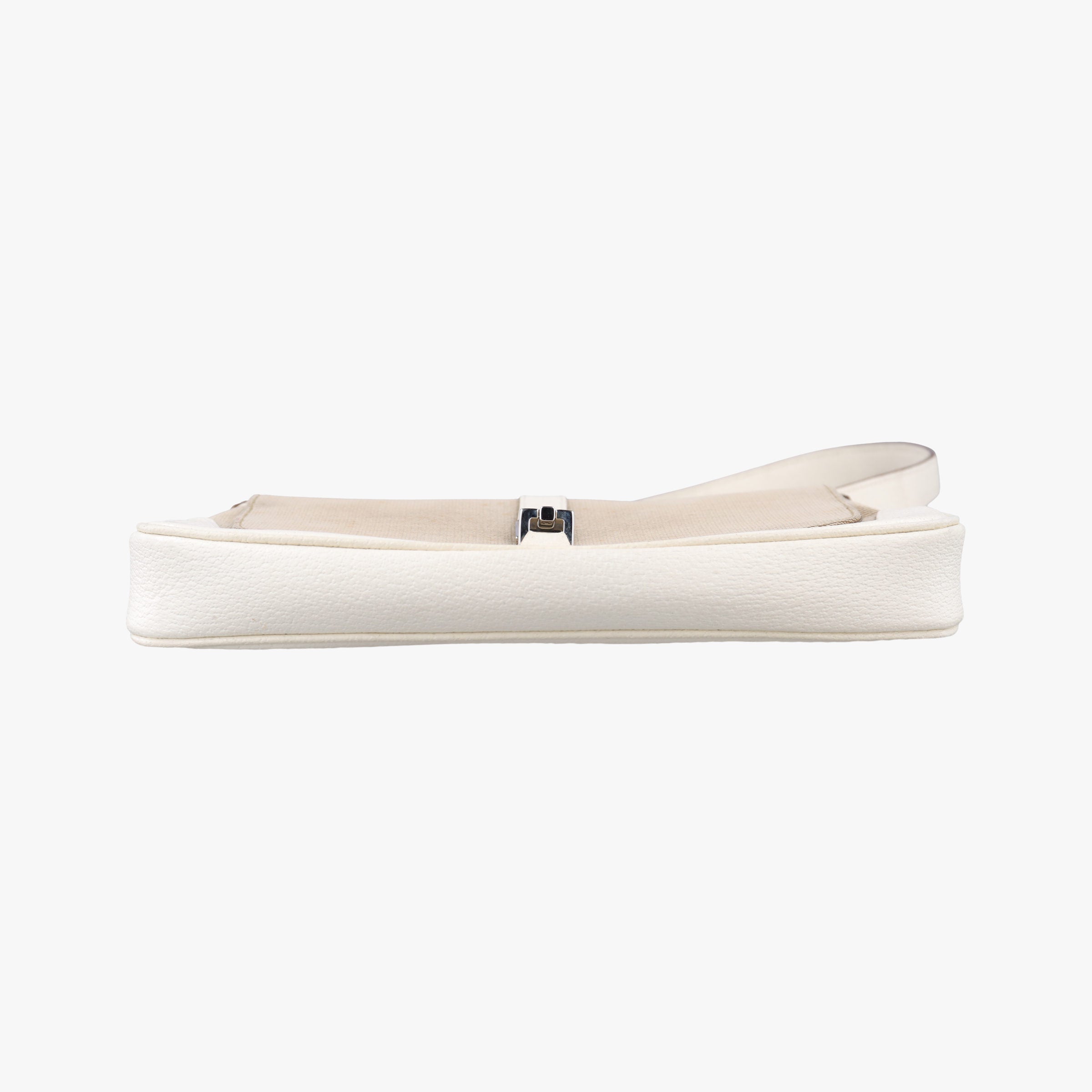 Secondhand Gucci Hobo White× Beige Canvas × Leather 001.38 shoulderbag | stylenewstar