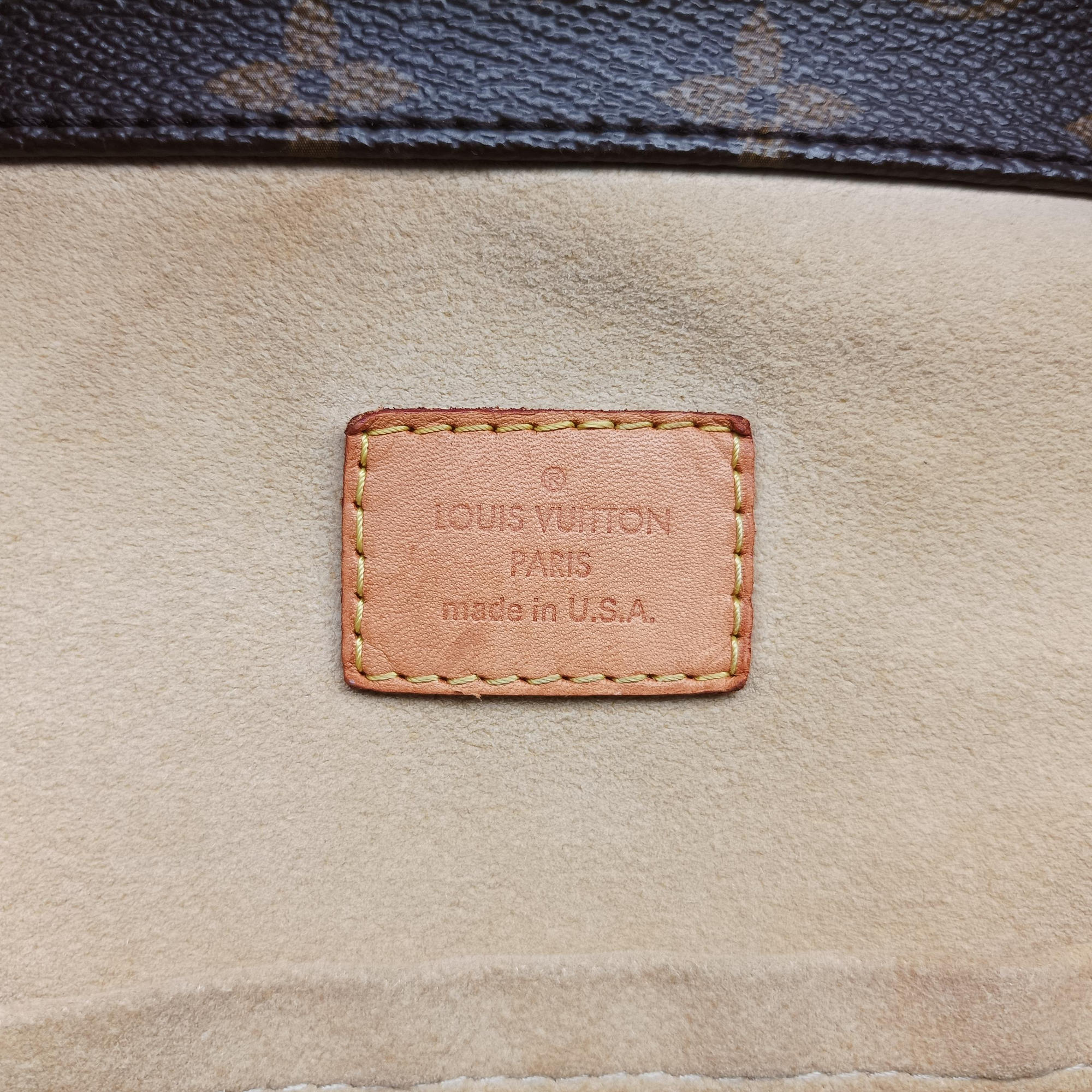 Pre-owned Louis Vuitton ARTSY MM BROWN Monogram Canvas M40249 handbag | stylenewstar