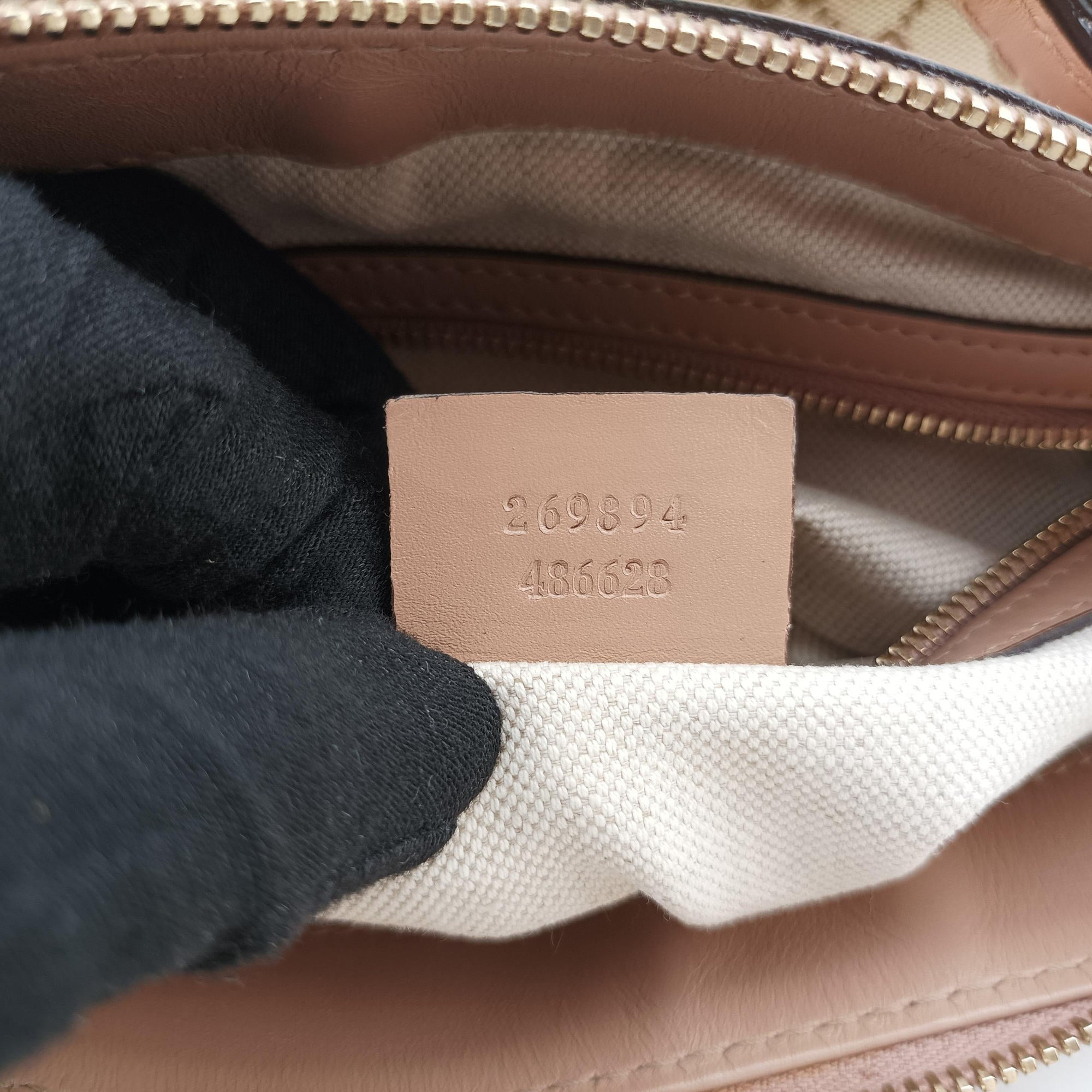 Vintage Gucci Mayfair Bow Tote Beige×pink Canvas×Leather 269894 shoulderbag | stylenewstar