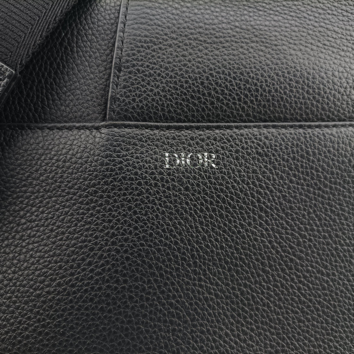 Pre-owned Christian Dior Saddle Black Leather  crossbodybag | stylenewstar