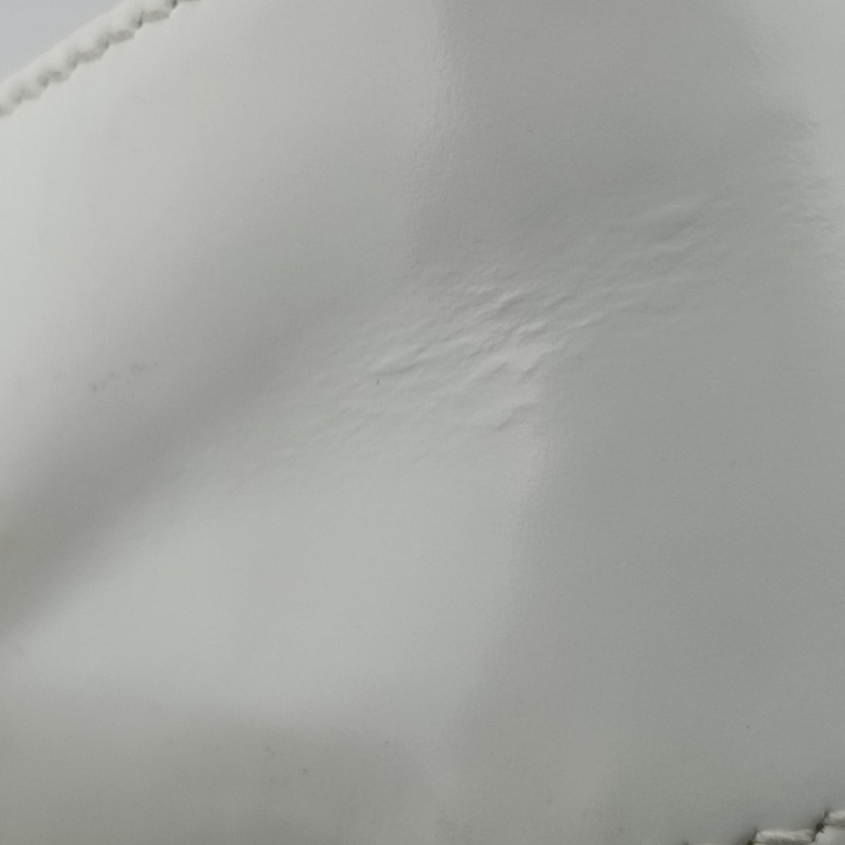 Pre-owned Prada Mirror Tote White Leather 1BA331 shoulderbag | stylenewstar