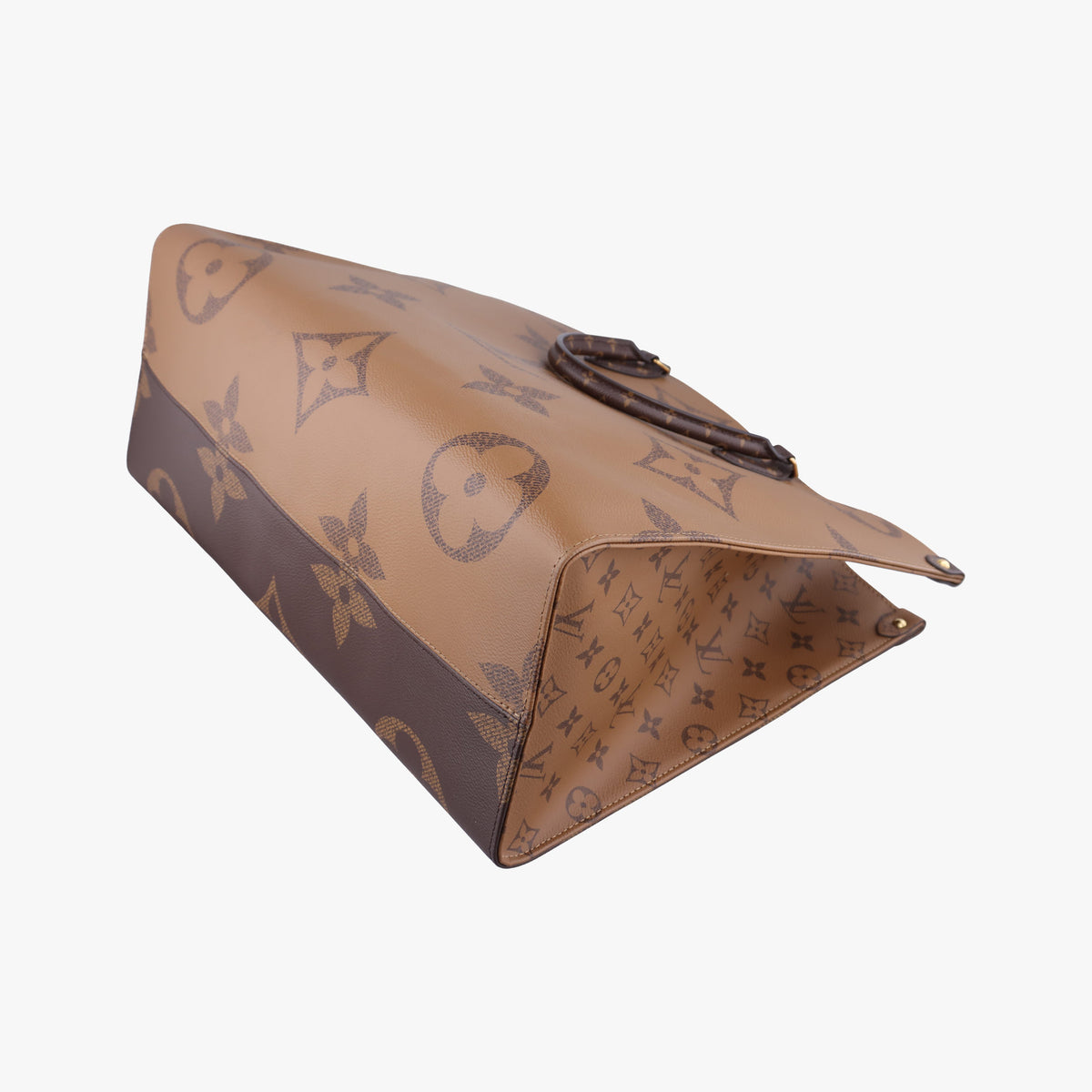 Pre-owned Louis Vuitton On the Go GM Brown Monogram Canvas M45320 shoulderbag | stylenewstar