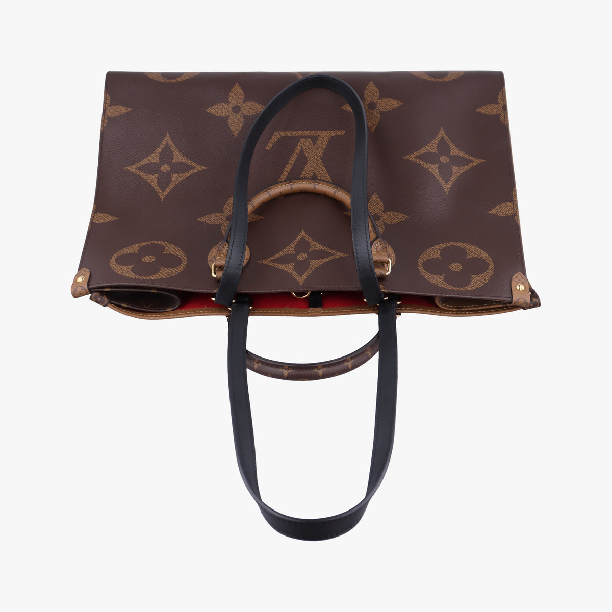 Pre-owned Louis Vuitton On the Go GM Brown Monogram Canvas M45320 shoulderbag | stylenewstar