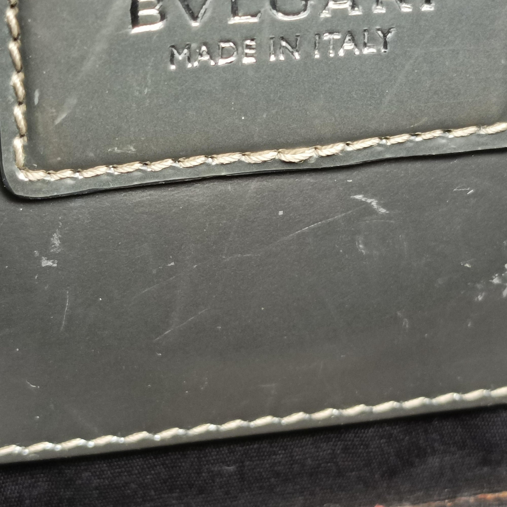 Secondhand Bvlgari SERPENTI FOREVER Silver Patent Leather  shoulderbag | stylenewstar
