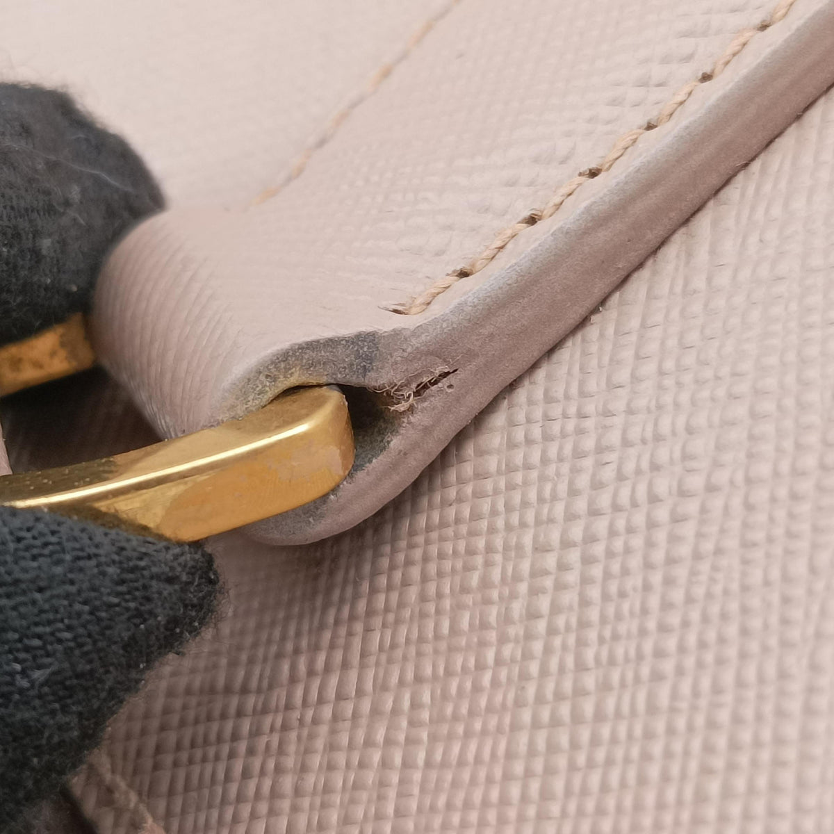 Secondhand Prada Galleria Pink SAFFIANO Leather BN2274 handbag | stylenewstar