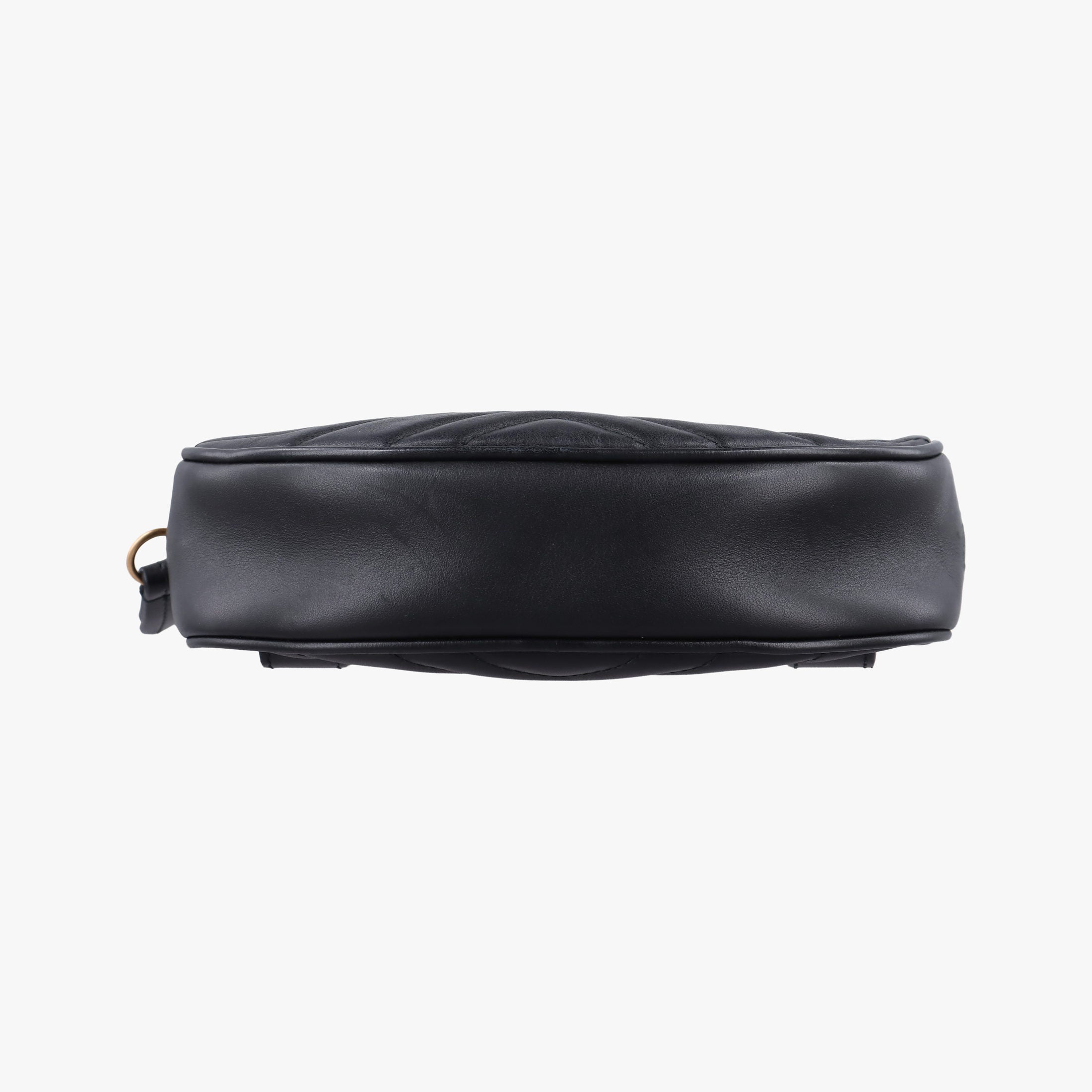 Secondhand Gucci GG Marmont Black Leather 476434 bum bag/waist bag | stylenewstar