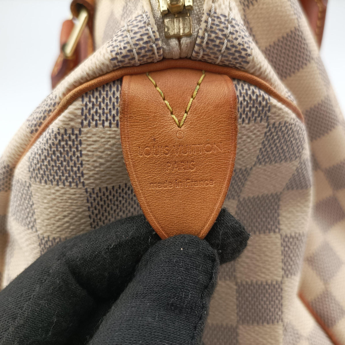 Pre-owned Louis Vuitton Speedy 30 AZUR Damier Canvas N41533 handbag | stylenewstar