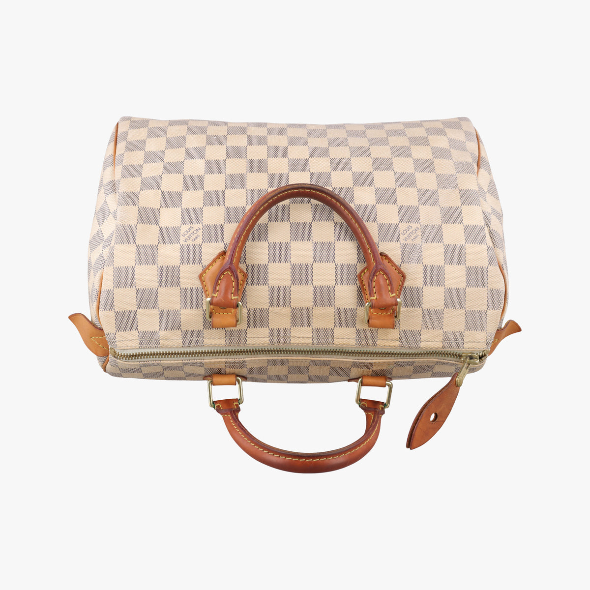 Pre-owned Louis Vuitton Speedy 30 AZUR Damier Canvas N41533 handbag | stylenewstar