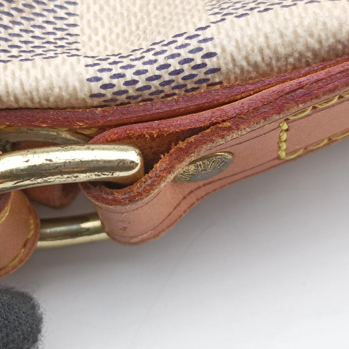 Pre-owned Louis Vuitton Noe AZUR Damier Canvas N42222 shoulderbag | stylenewstar