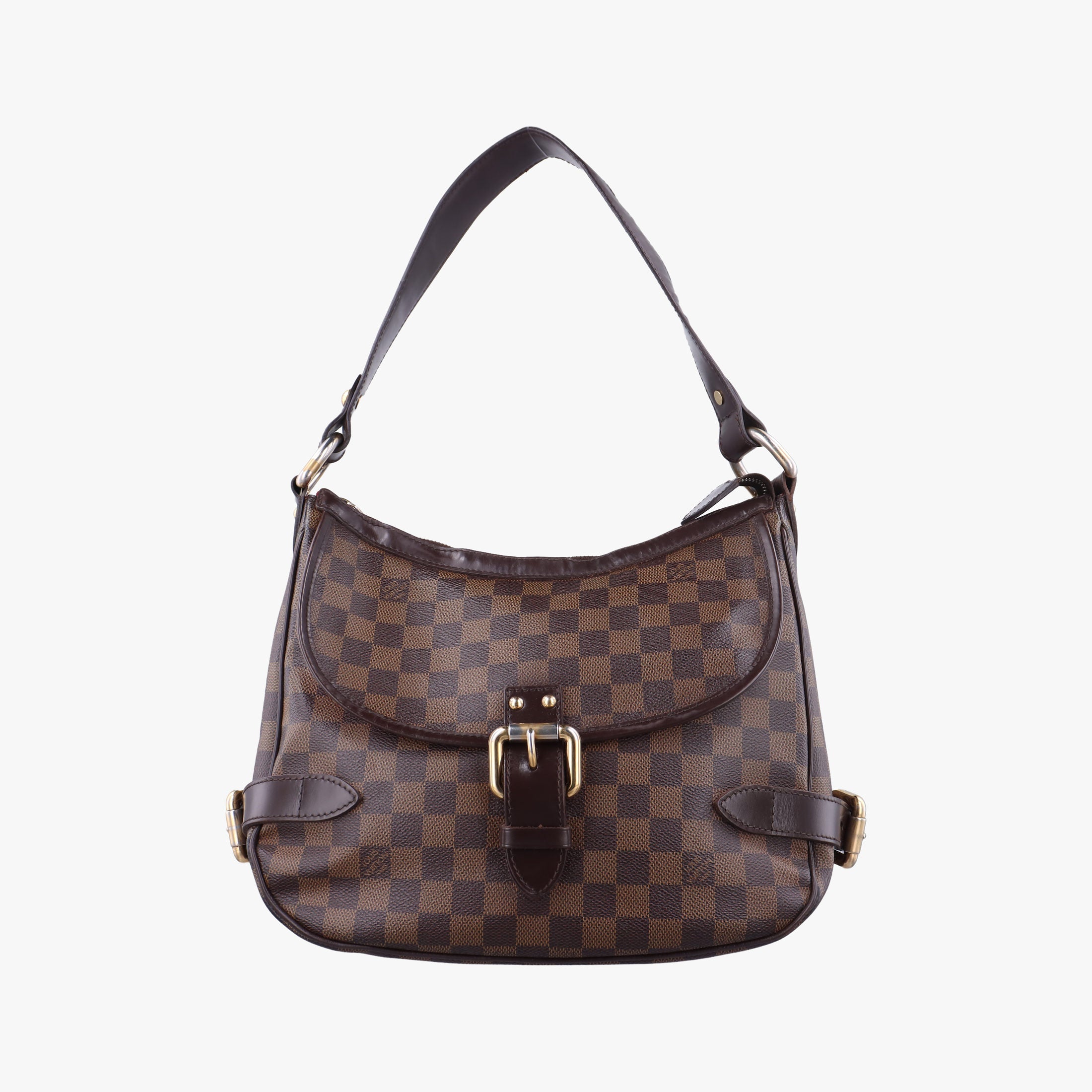 Pre-owned Louis Vuitton HIGHBURY EBENE Damier Canvas N51200 handbag | stylenewstar