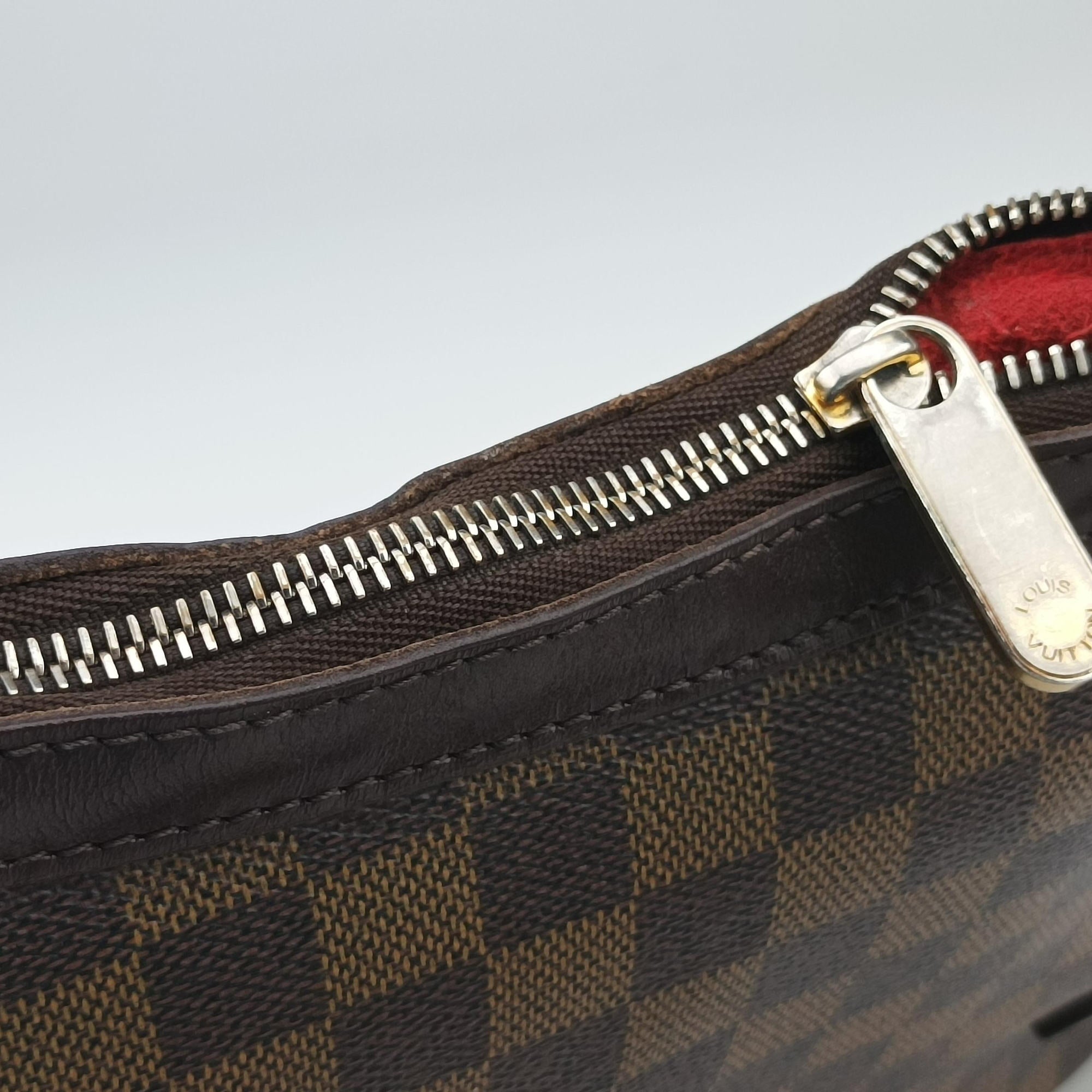 Pre-owned Louis Vuitton HIGHBURY EBENE Damier Canvas N51200 handbag | stylenewstar