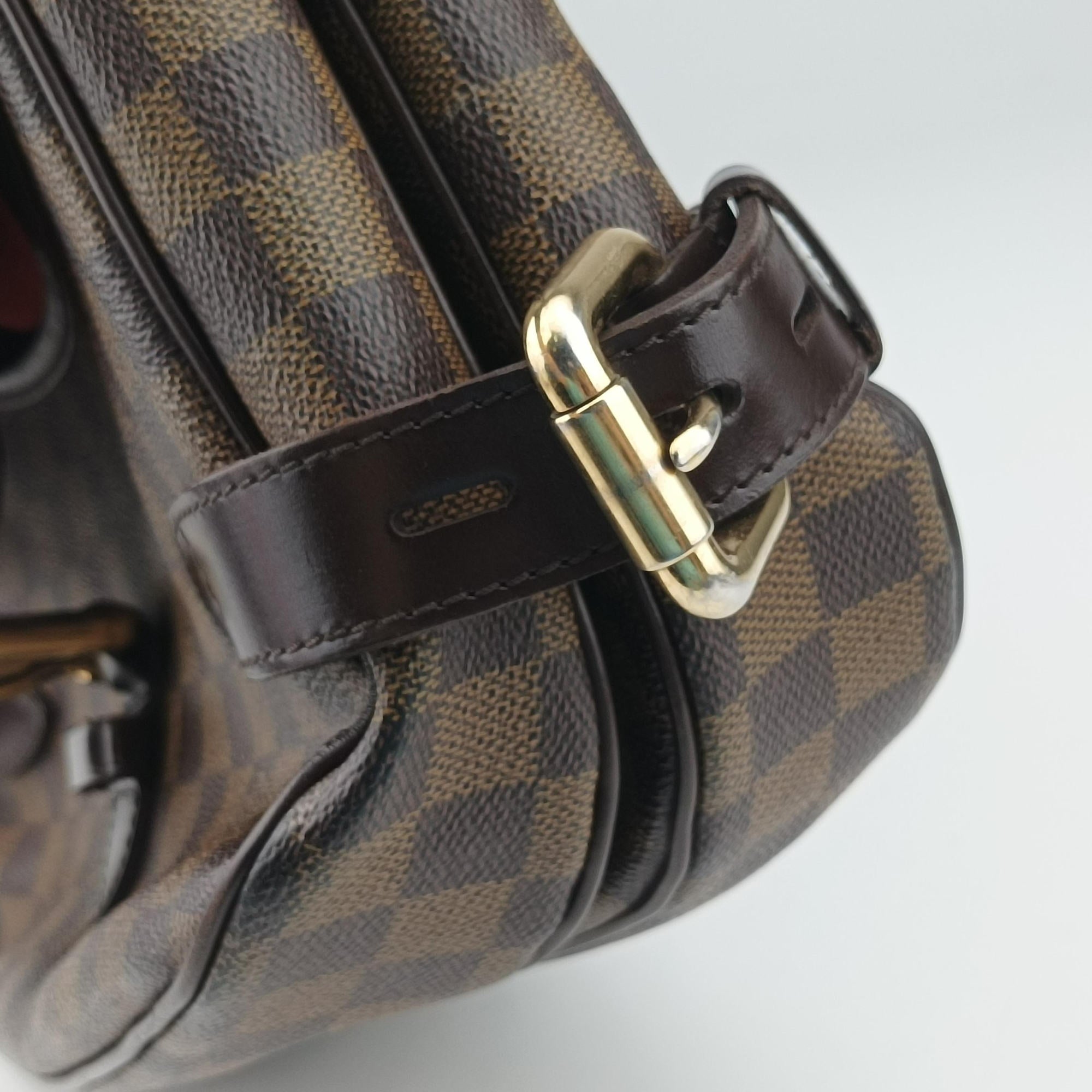Pre-owned Louis Vuitton HIGHBURY EBENE Damier Canvas N51200 handbag | stylenewstar