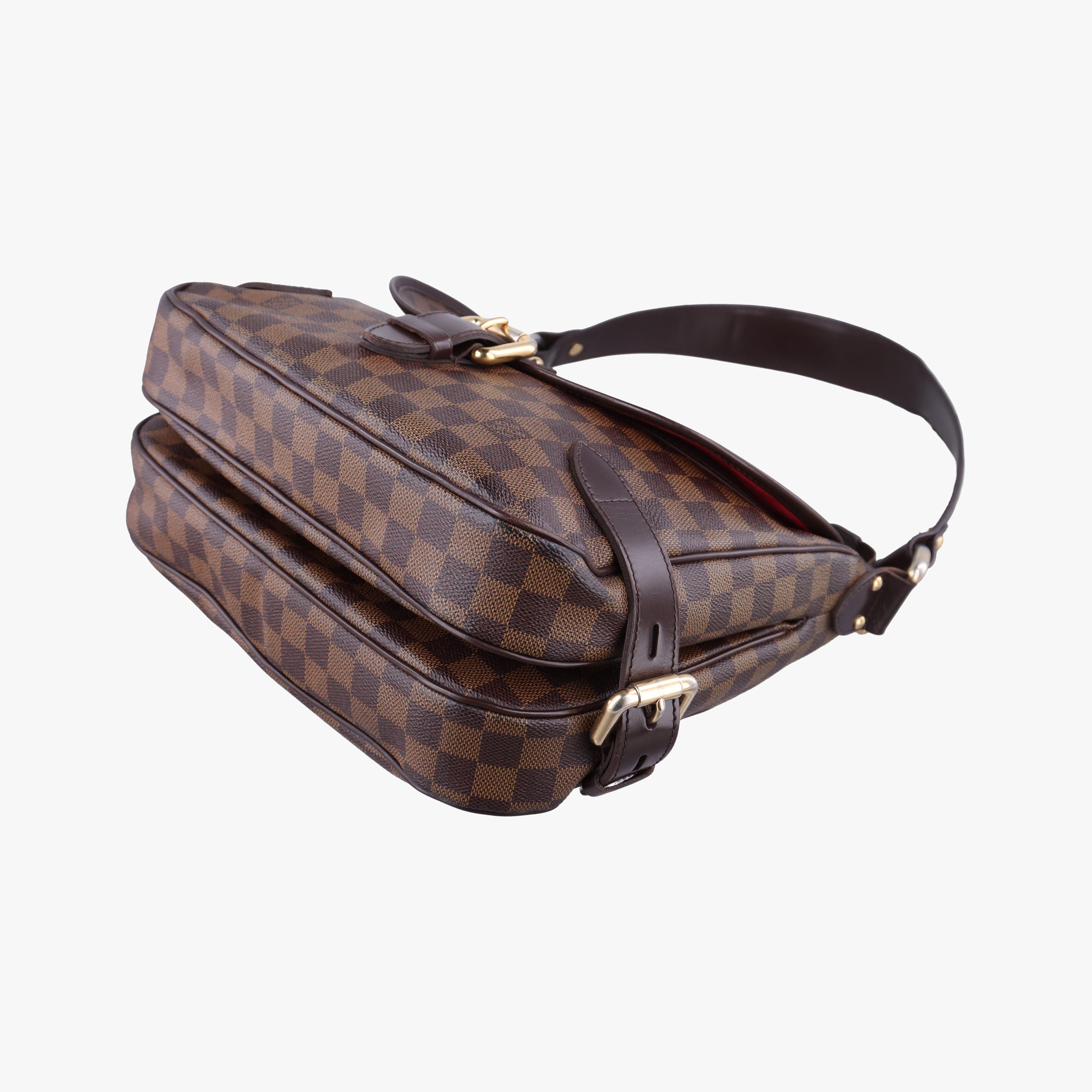 Pre-owned Louis Vuitton HIGHBURY EBENE Damier Canvas N51200 handbag | stylenewstar