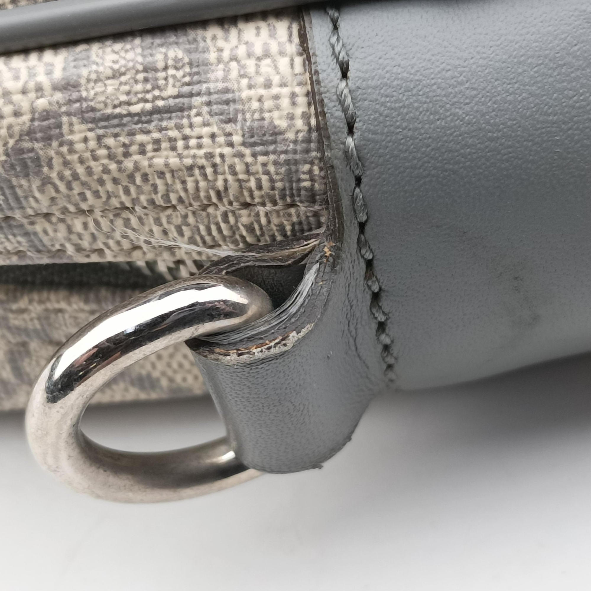 Pre-owned Gucci GG Supreme Beige×Gary PVC coated canvas×Leather 322287 handbag | stylenewstar