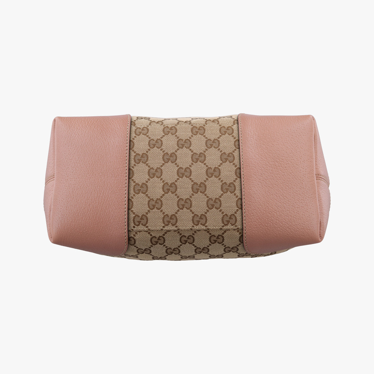 Vintage Gucci Guccissima Bree khaki×pink Canvas×Leather 353120 handbag | stylenewstar