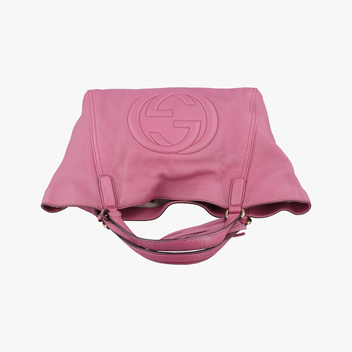 Secondhand Gucci Soho Pink Leather 282309 handbag | stylenewstar