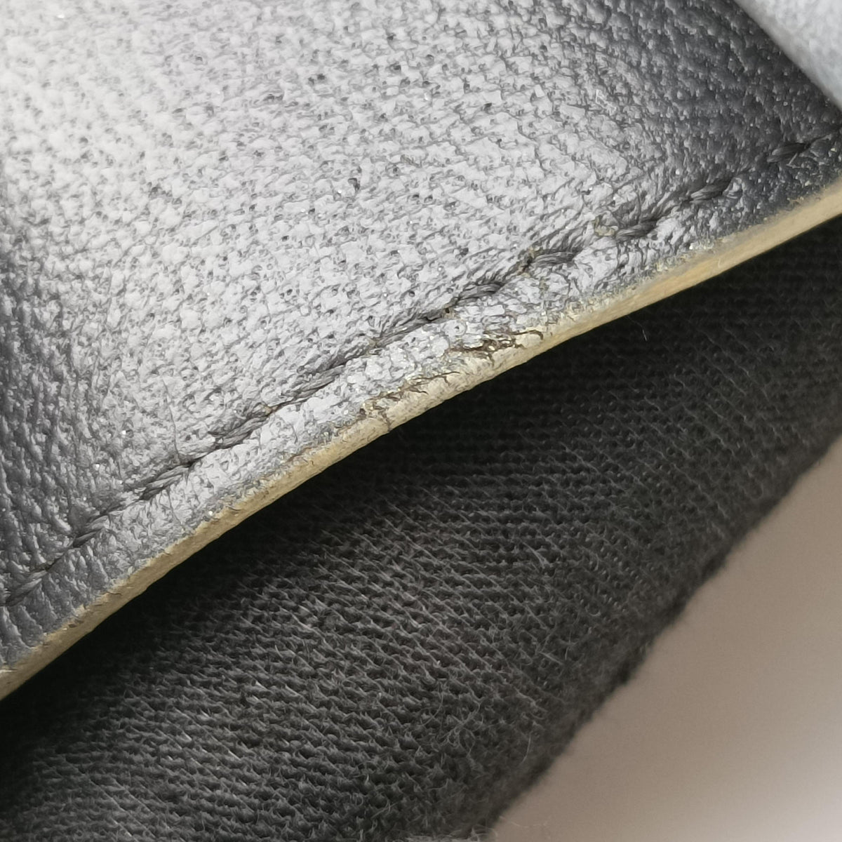 Pre-owned Celine Trapeze Green×Black×White leather  shoulderbag | stylenewstar