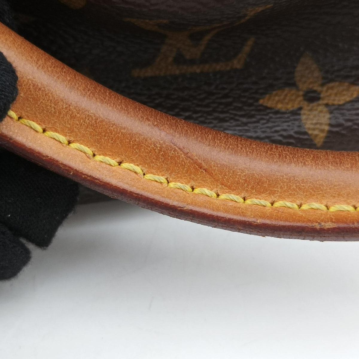 Pre-owned Louis Vuitton TIVOLI PM brown Monogram Canvas M40143 handbag | stylenewstar