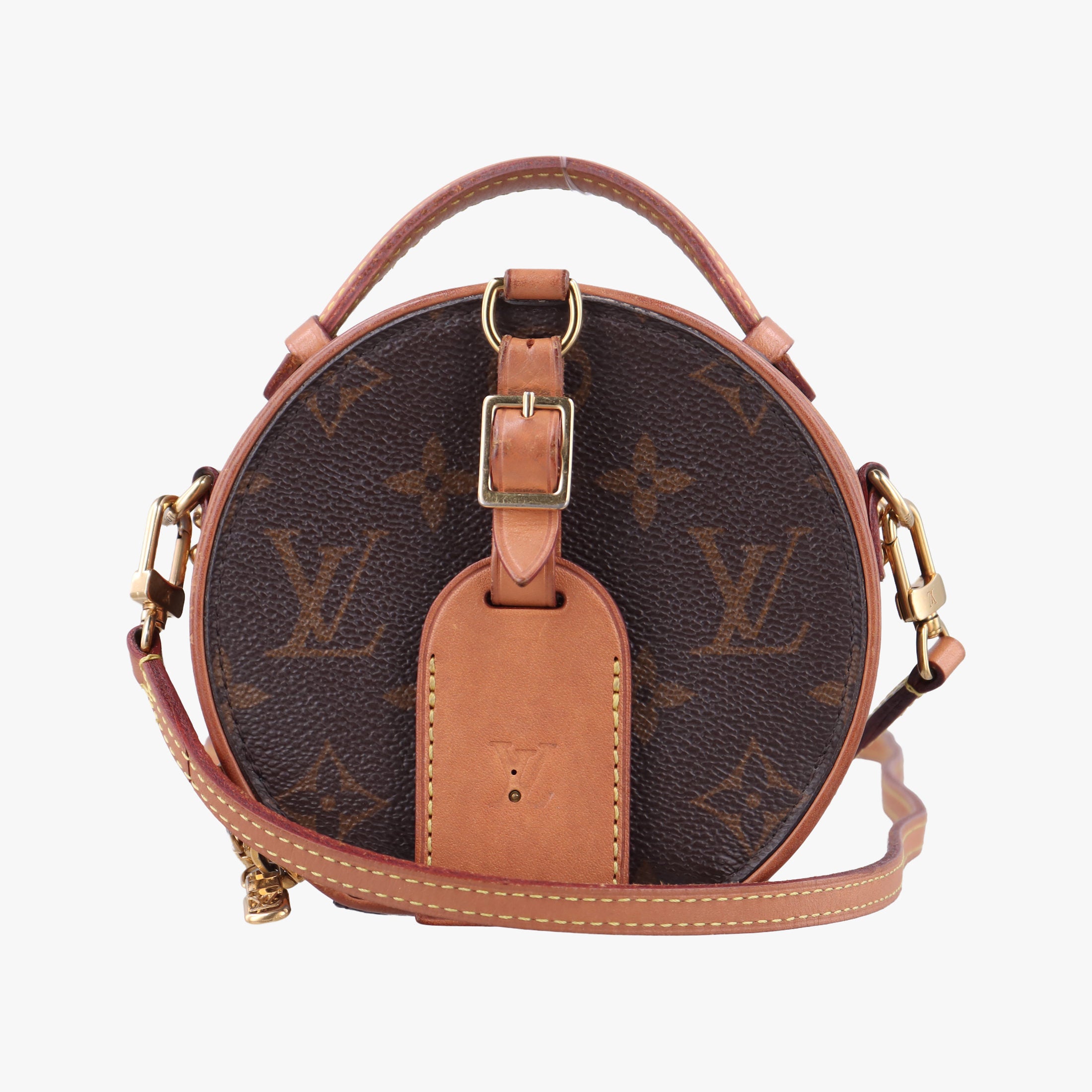 Secondhand Louis Vuitton BOITE CHAPEAU Brown Monogram Canvas M44699 shoulderbag | stylenewstar