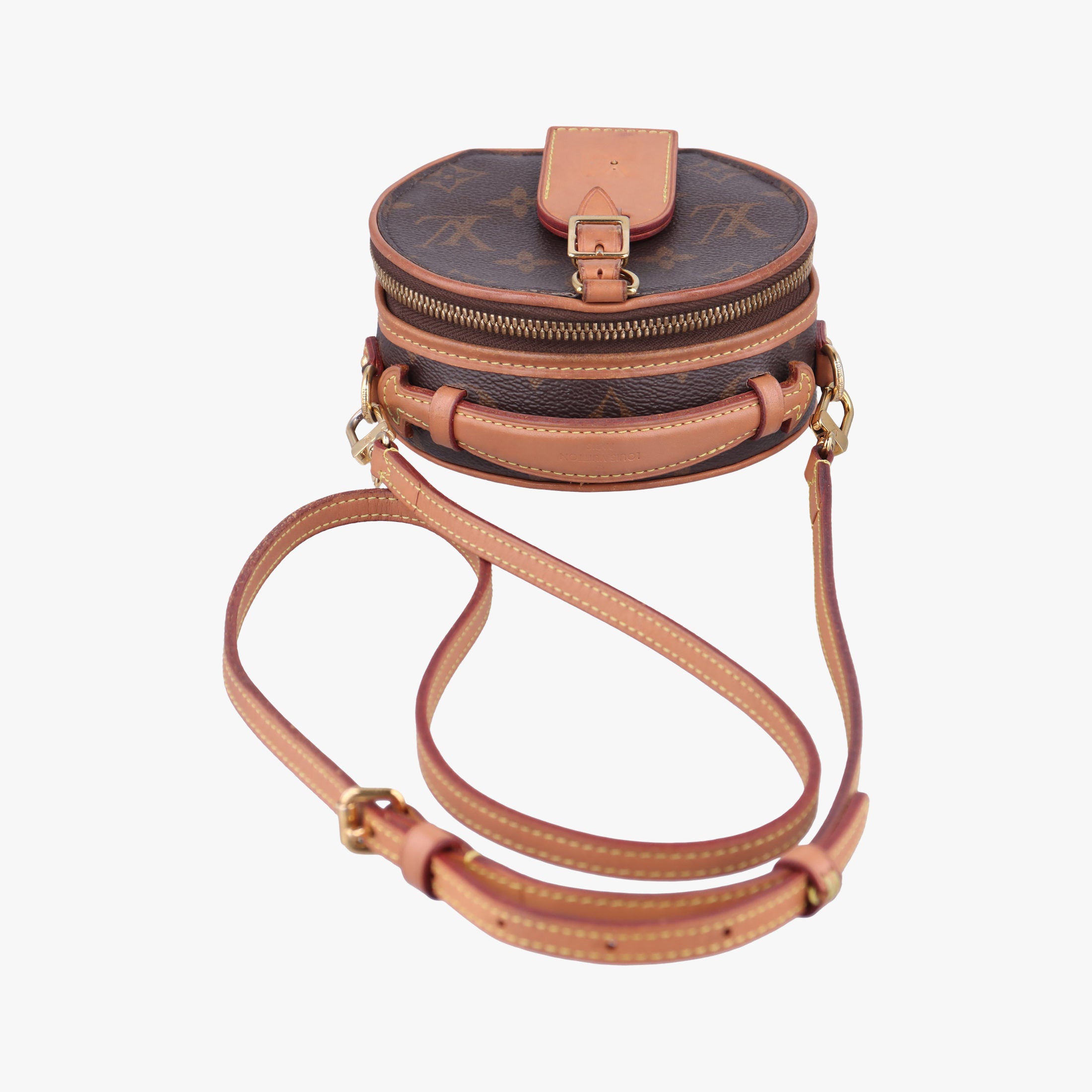 Secondhand Louis Vuitton BOITE CHAPEAU Brown Monogram Canvas M44699 shoulderbag | stylenewstar