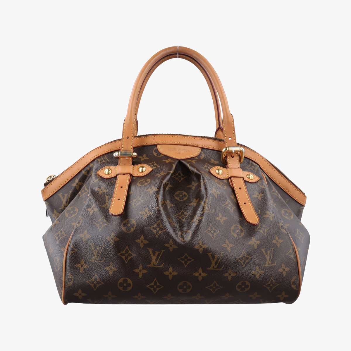 Secondhand Louis Vuitton TIVOLI GM Brown Monogram Canvas M40144 handbag | stylenewstar