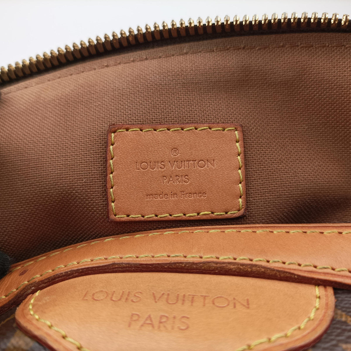 Secondhand Louis Vuitton TIVOLI GM Brown Monogram Canvas M40144 handbag | stylenewstar