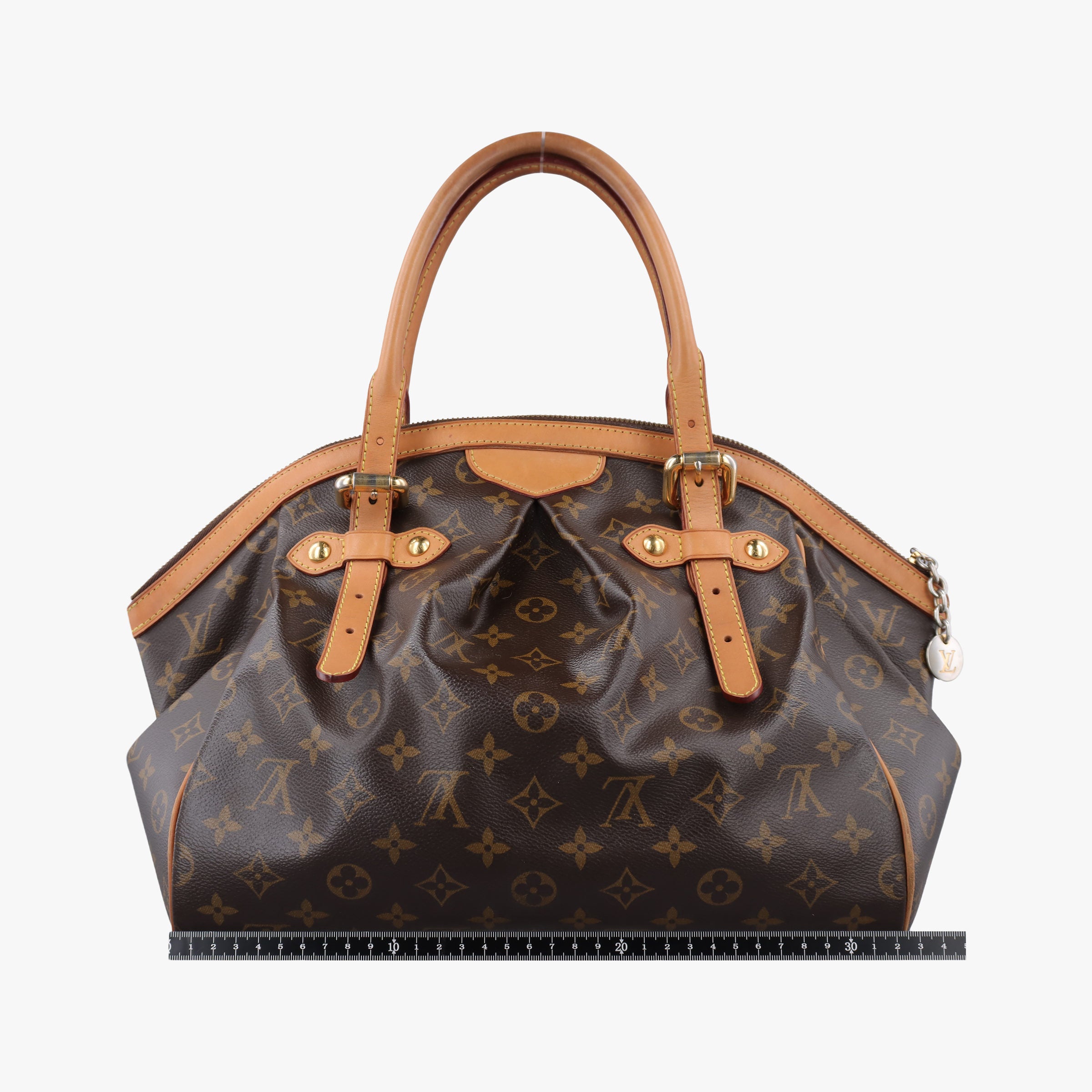 Secondhand Louis Vuitton TIVOLI GM Brown Monogram Canvas M40144 handbag | stylenewstar